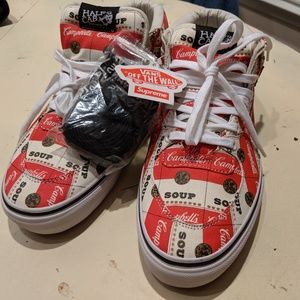 Supreme x Vans 2012 Campbell's Soup Half Cabs